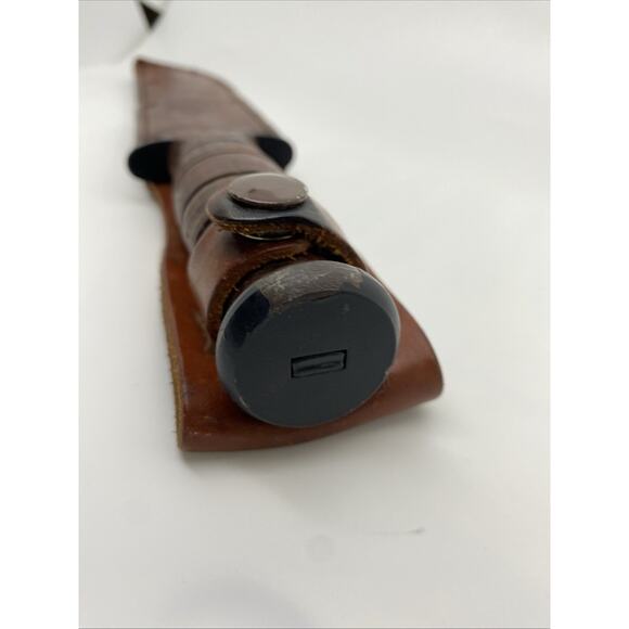 VNT KA-BAR US Army 7" Fixed Blade Knife, LEATHER Handle And SHEATH W Belt Loop - Picture 6 of 16